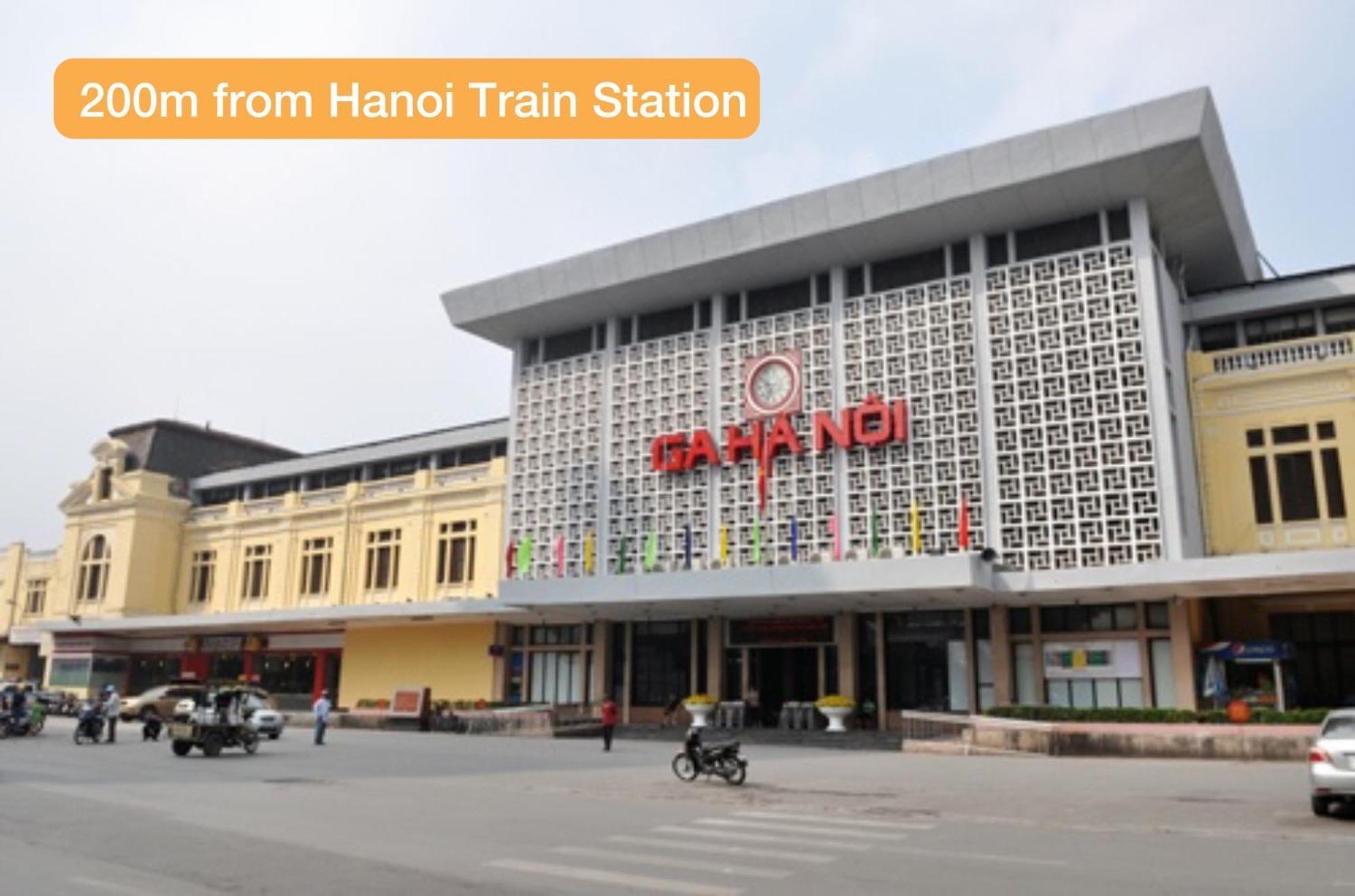 Lushstay Family - Hanoi Train Station Exteriör bild